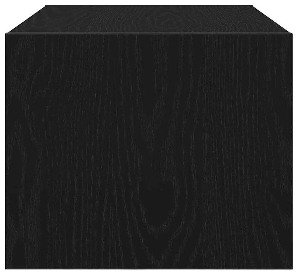 Móvel de TV 60x31x25,5 cm derivados de madeira carvalho preto