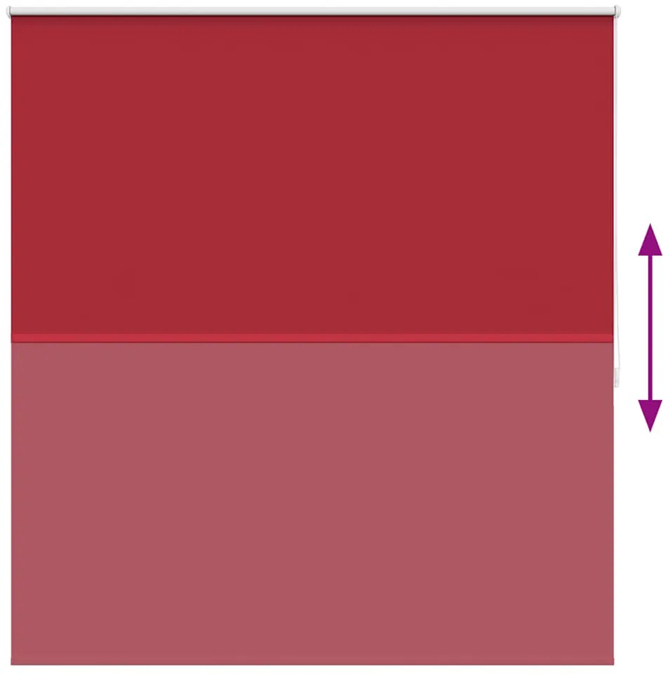 Estore de rolo 160 x 175 cm, Vermelho