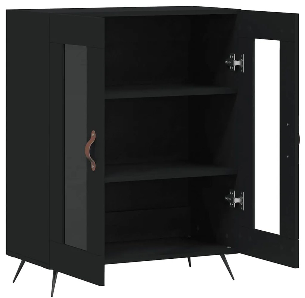 Aparador 69,5x34x90 cm derivados de madeira preto