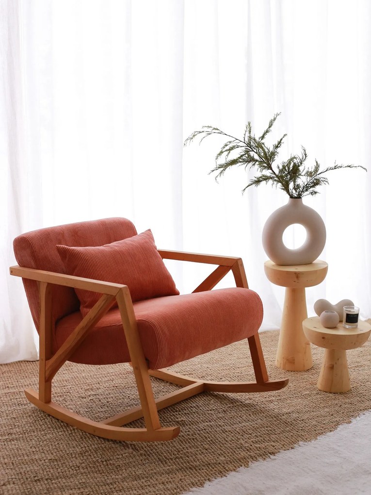 Cadeira Wing Nini – Vermilion – 67x75x85 cm