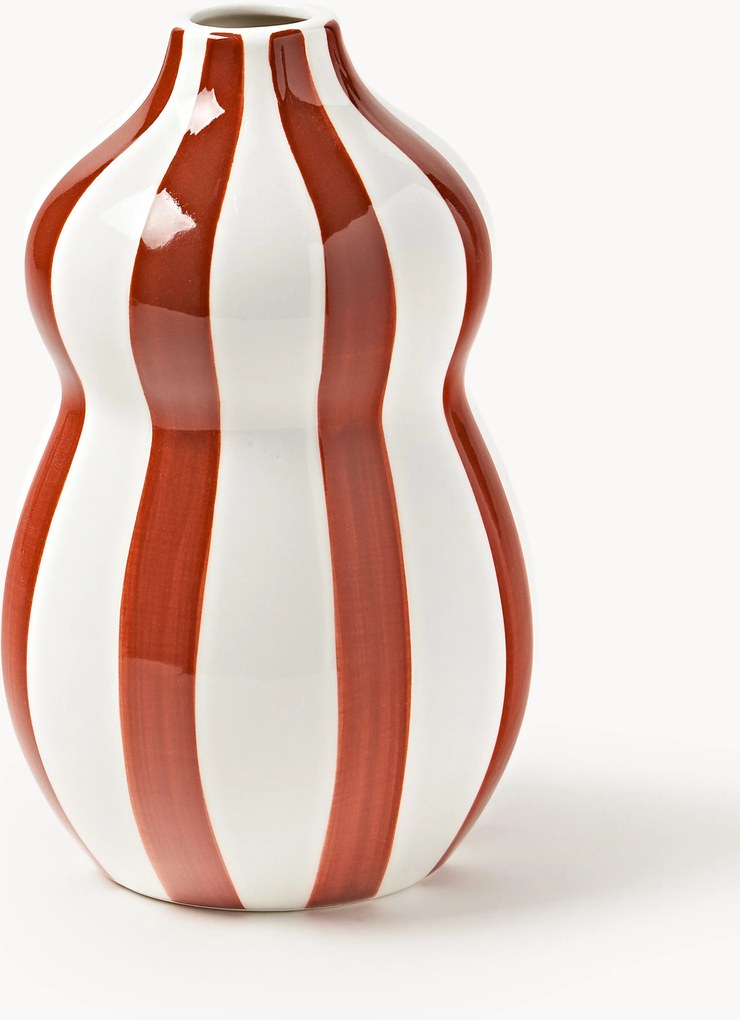 Jarra de Natal pintada à mão Ellen, Alt 18 cm