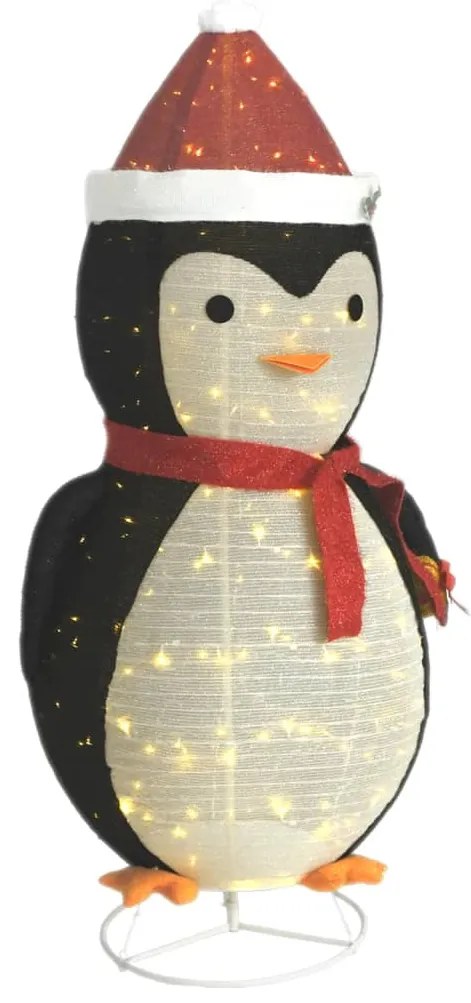 Pinguim de Natal Decorativo com Luzes LED de 180 cm - Interior e Exter
