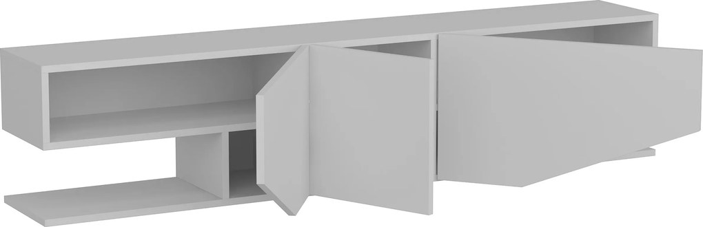 Móvel de TV VIOLET – 180x30x40 cm – 3 Portas – Acabamento Bilaminado B