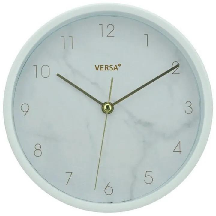 Relógio-Despertador Branco Plástico (4,5 x 16,2 cm)