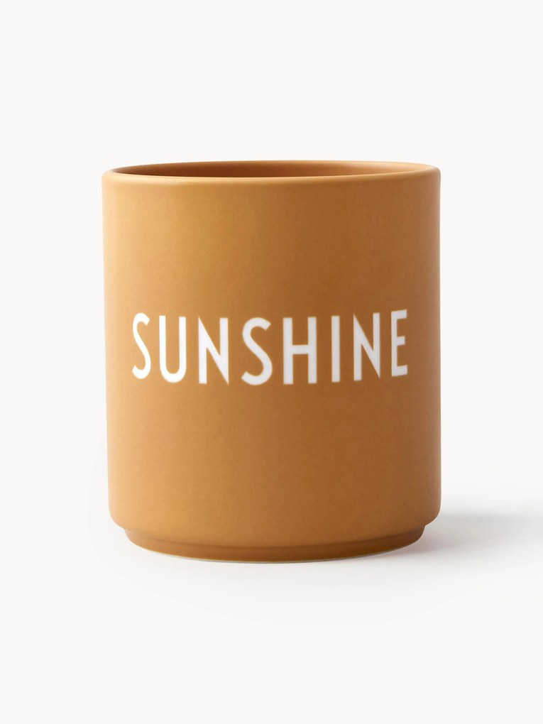 Caneca de design com inscrição SUNSHINE