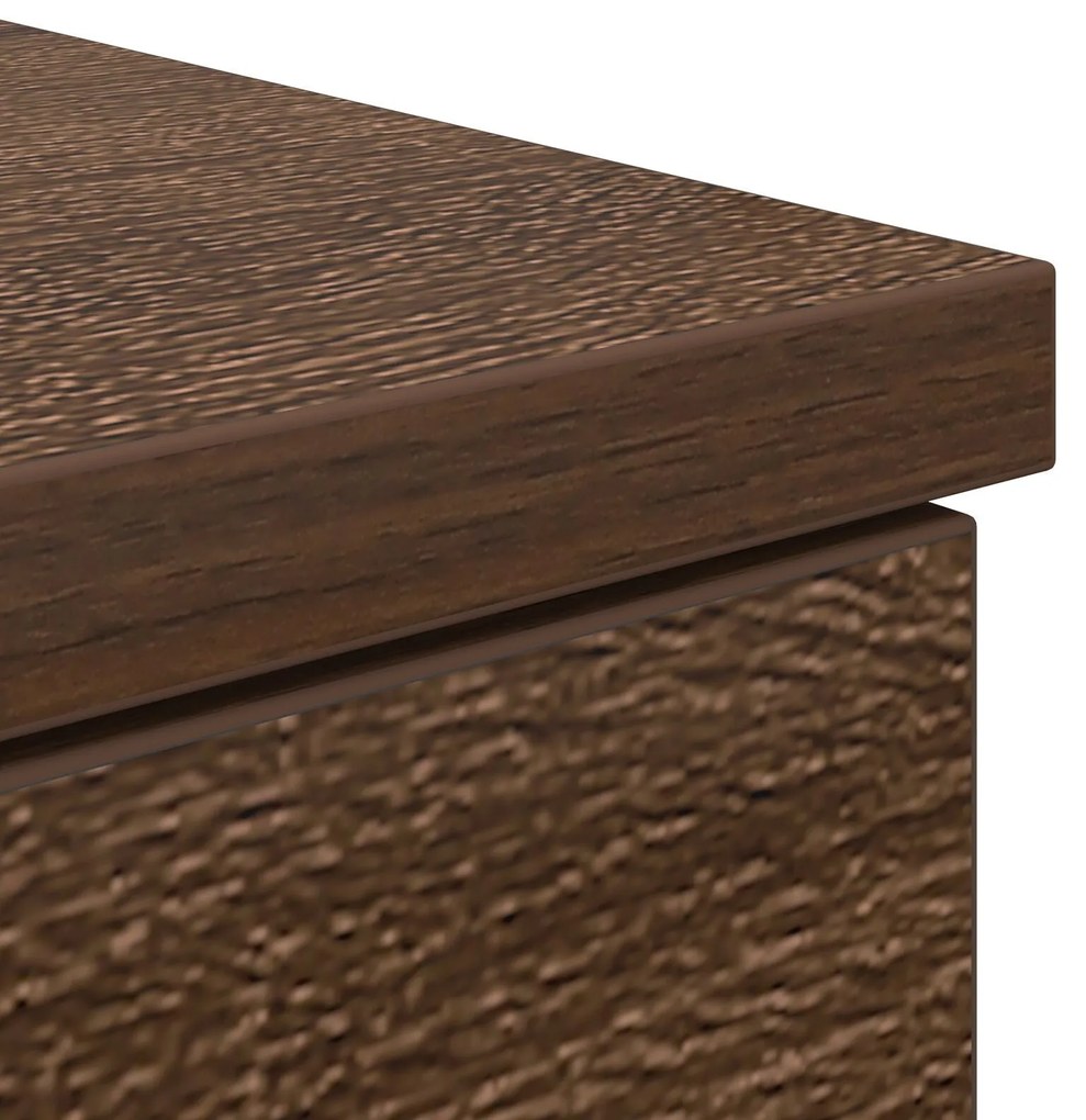 Mesa vidaXL Castanho Carvalho 140x49x76 cm em Madeira Estruturada
