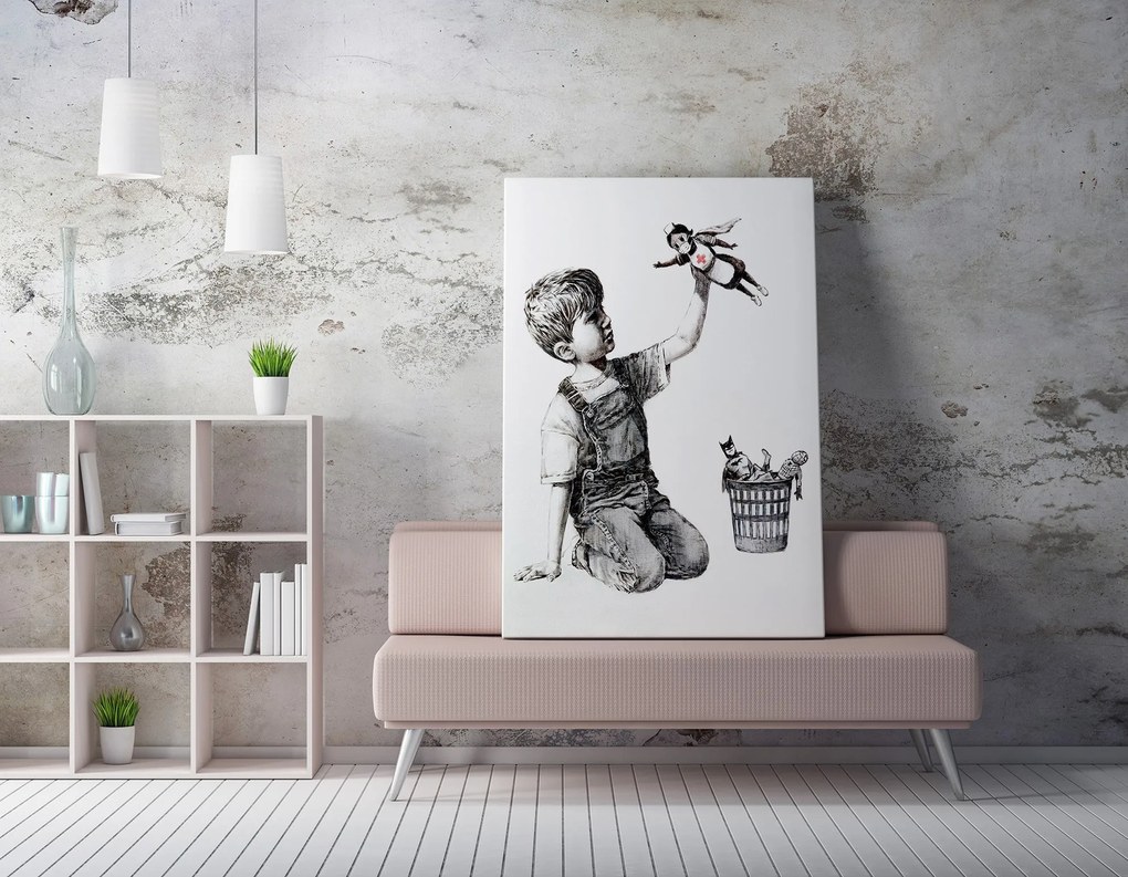 Tela Decorativa WY62 – Multicolor – 50 x 70 cm