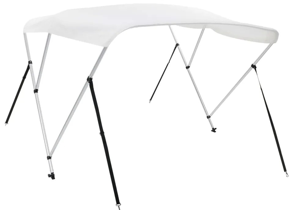Toldo em 3 arcos Bimini 183x160x137 cm branco
