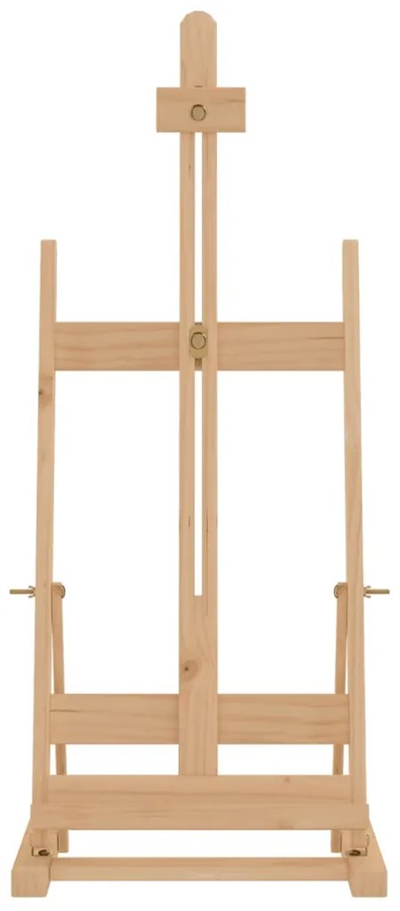 Cavalete de mesa 29,5x33x80 cm madeira de pinho maciça