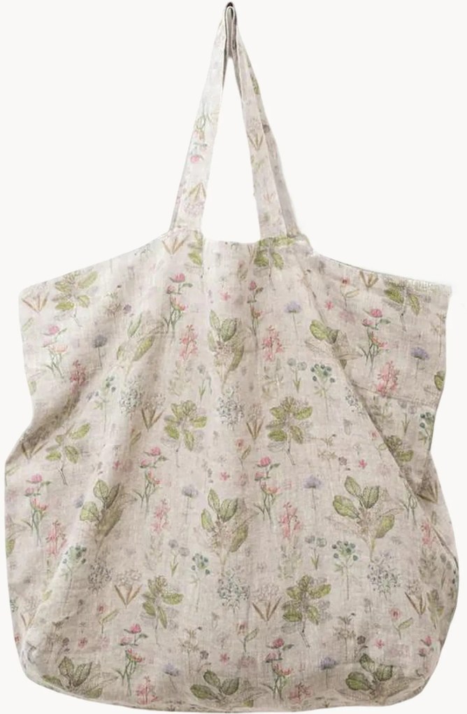 Saco em linho Botany on Light