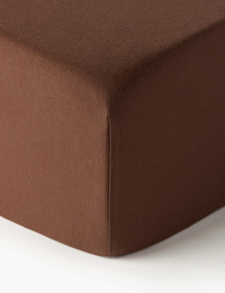 Lençol elástico em flanela para boxspring Biba
