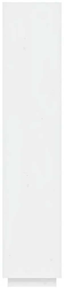 Estante/divisória 40x35x167 cm pinho maciço branco