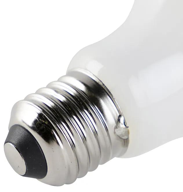 Conjunto de 5 lâmpadas LED E27 dimerizáveis vidro opala 4W 320 lm 2200K