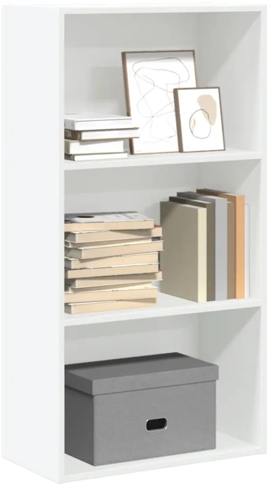vidaXL Estante 60x30x114 cm derivados de madeira branco