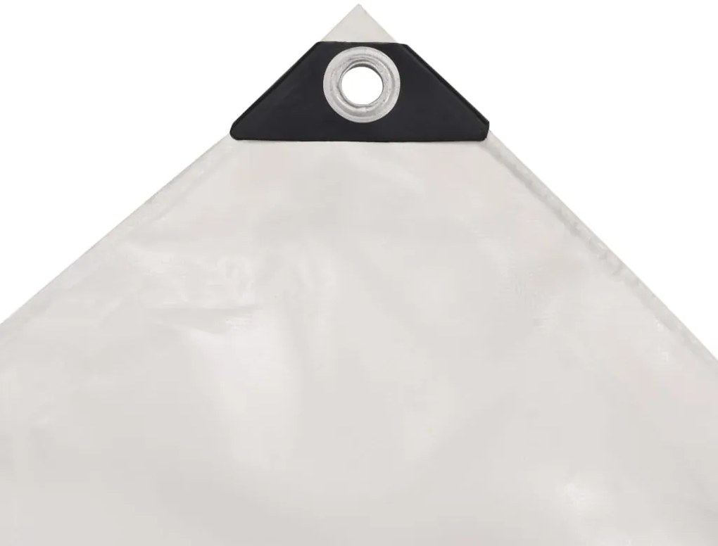 Lona 650 g/m² 4x8 m branco