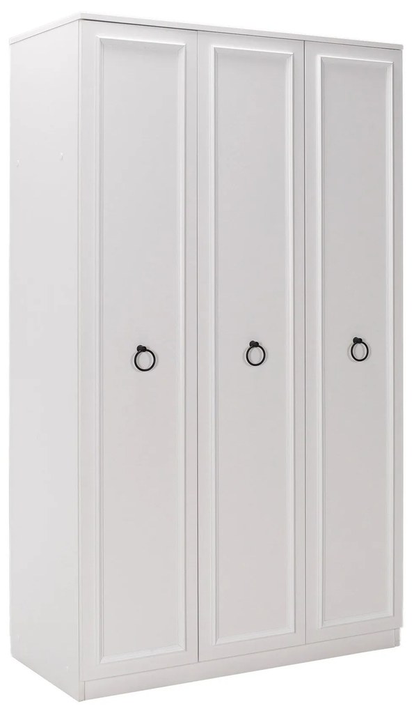 Roupeiro "Victoria" – Branco – 103 x 185 x 52 cm – Design Clássico