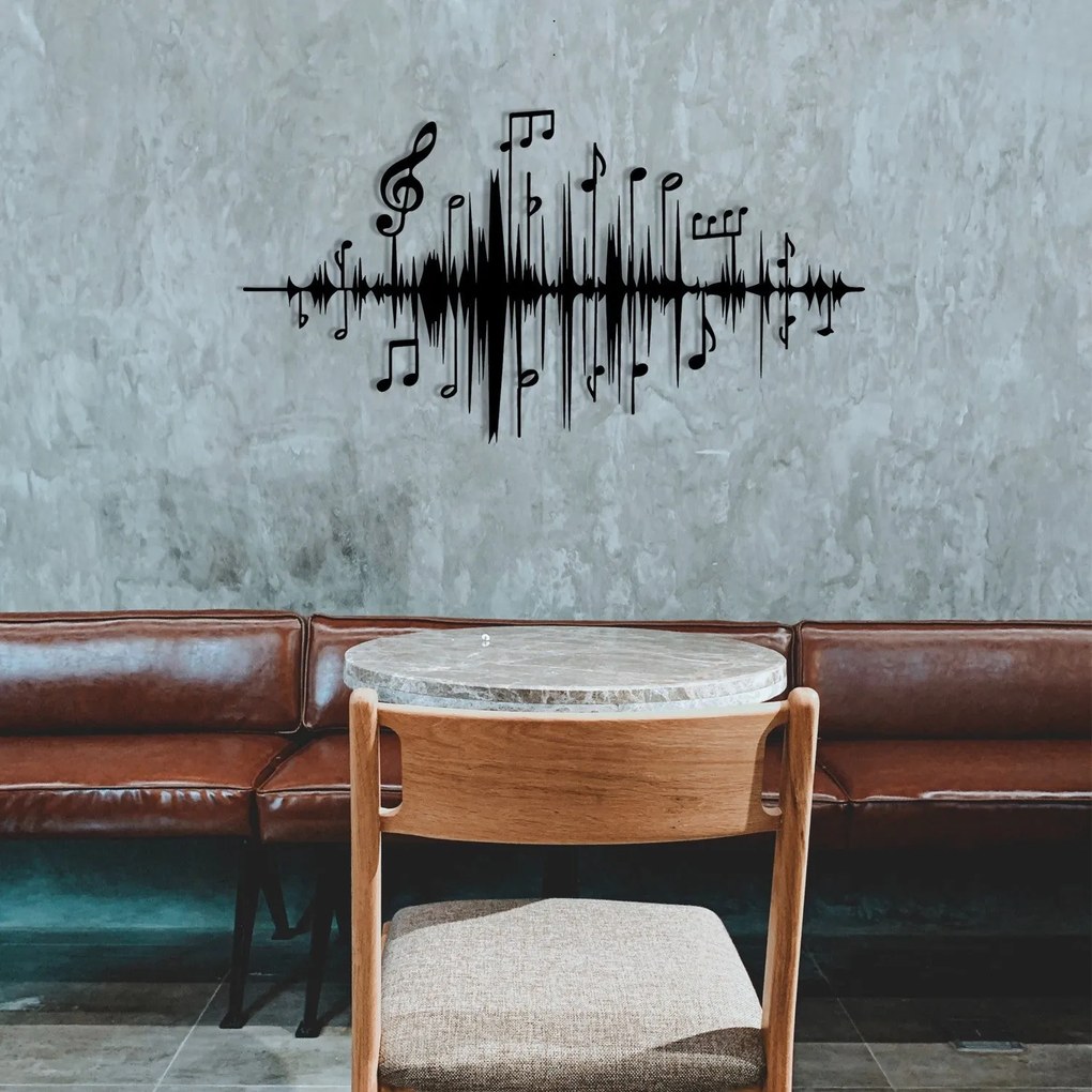 Acessório Decorativo de Parede Lal – Preto – 69 x 37 cm