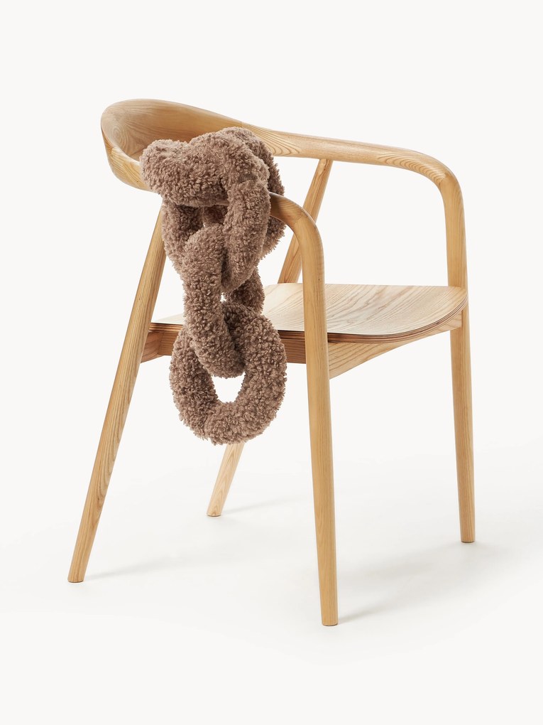 Almofada em teddy com aspeto de corrente Dotty