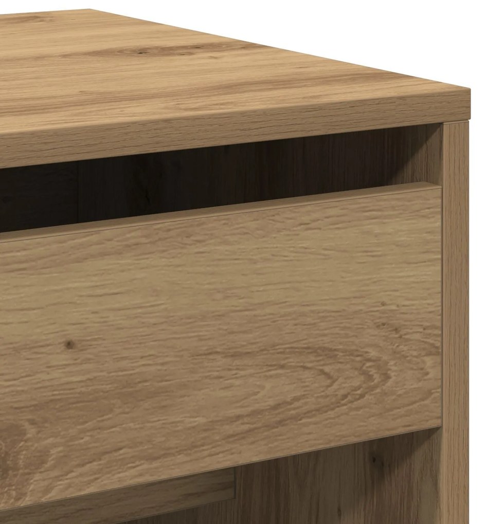 Mesa de Maquiagem com Espelho Madeira de Carvalho
