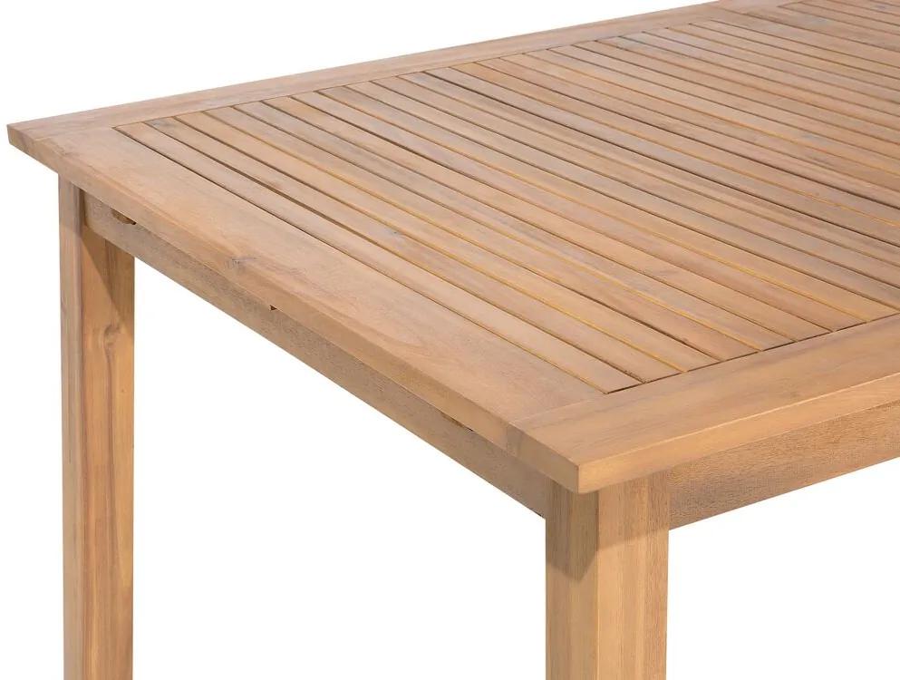 Mesa de jardim extensível em madeira de acácia 180/240 x 100 cm CESANA Beliani
