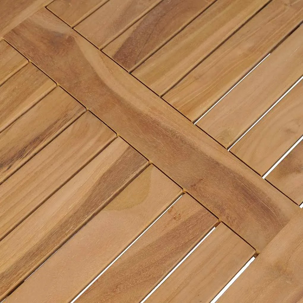 Mesa de centro em teca 90x50x45 cm
