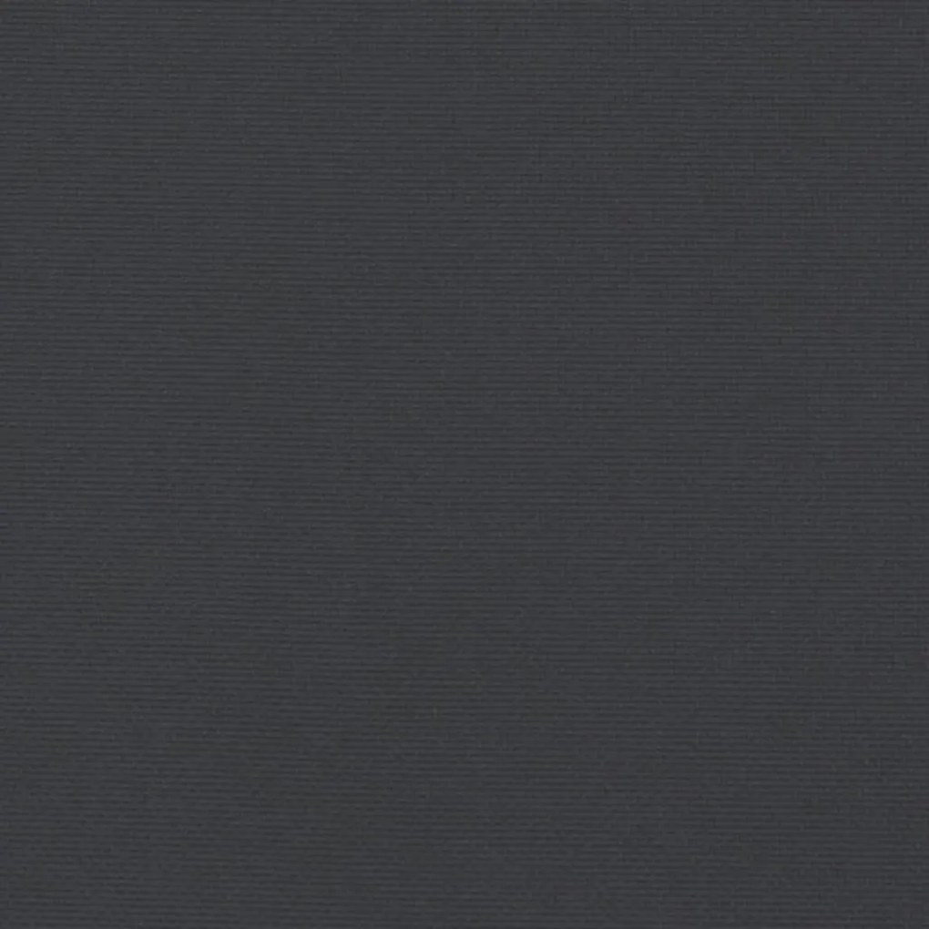 Almofadão p/ banco de jardim 110x50x7 cm tecido preto