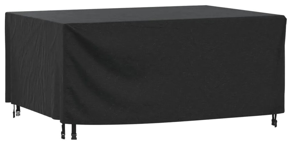 Capa p/ mobiliário jardim 172x113x73 cm impermeável 420D preto