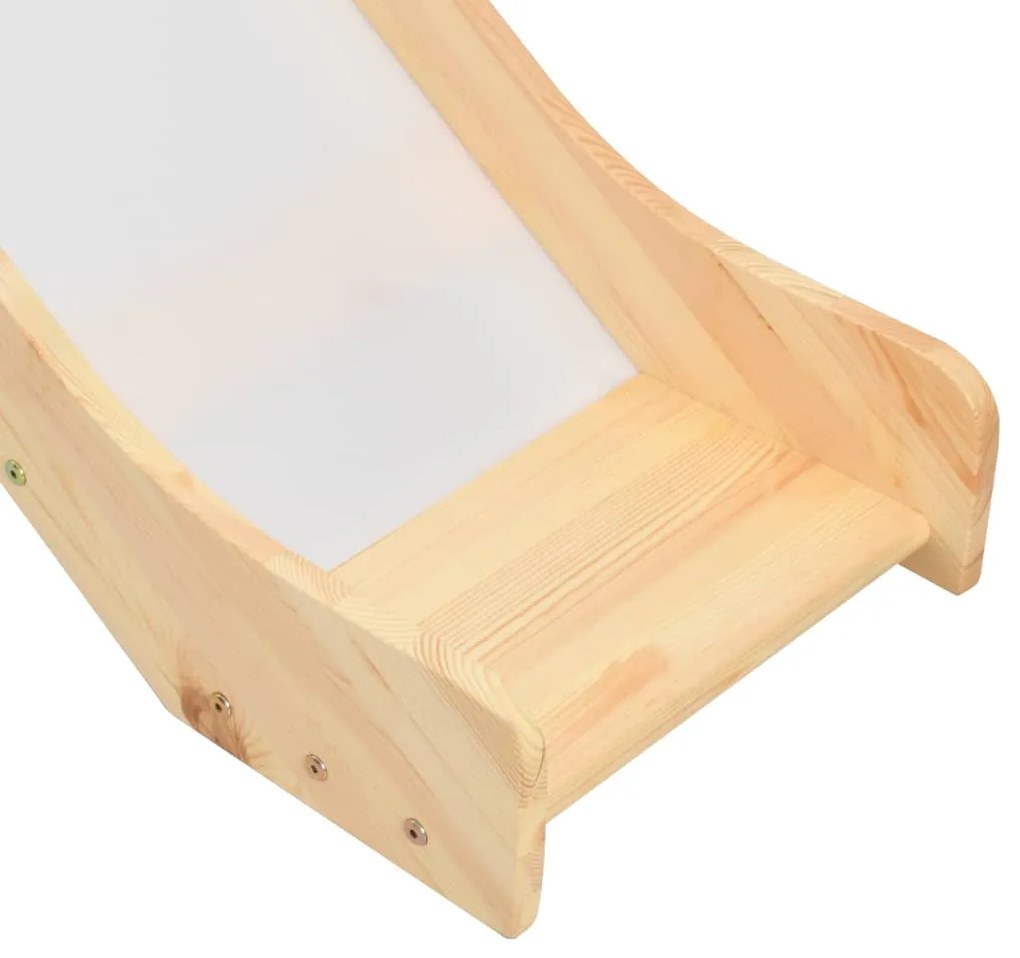 Estrutura de cama infantil c/ escorrega e escada pinho 97x208cm