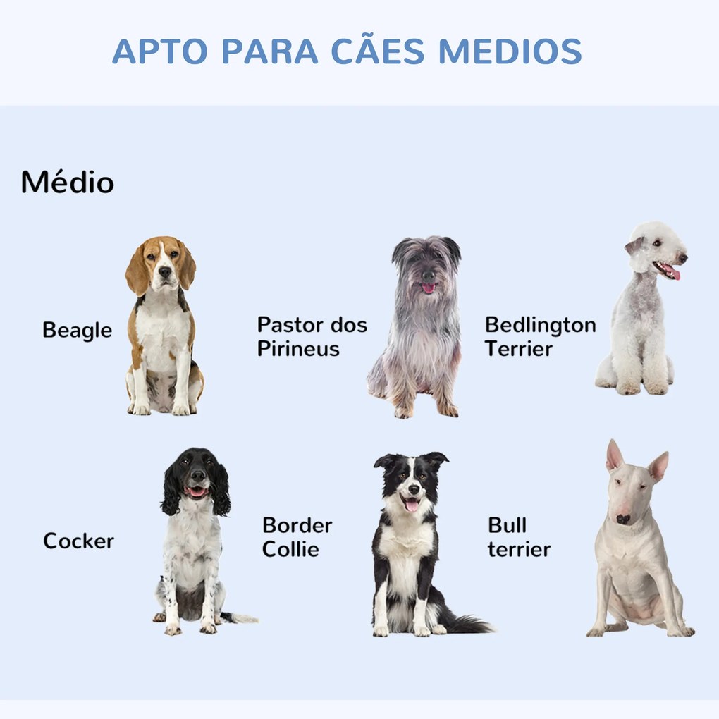 Gaiola para Cães Pequenos Gaiola para Animal de Estimação Dobrável com 2 Portas Alça de Transporte Bandeja Removível Aço 106x71x76cm Preto