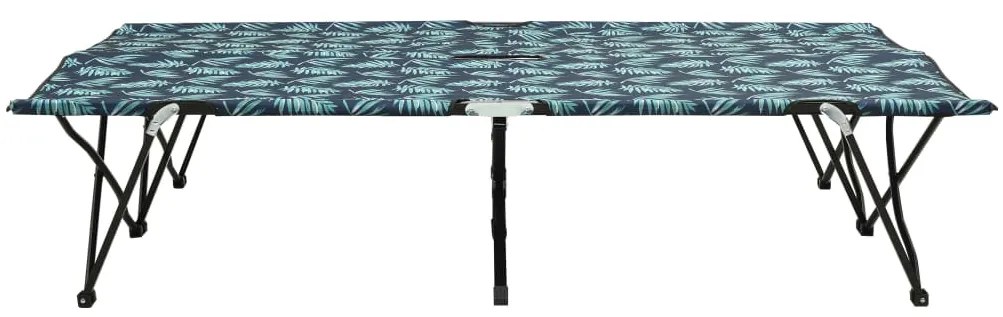 Espreguiçadeira/cama dobrável p/ 2 pessoas aço estampagem folha