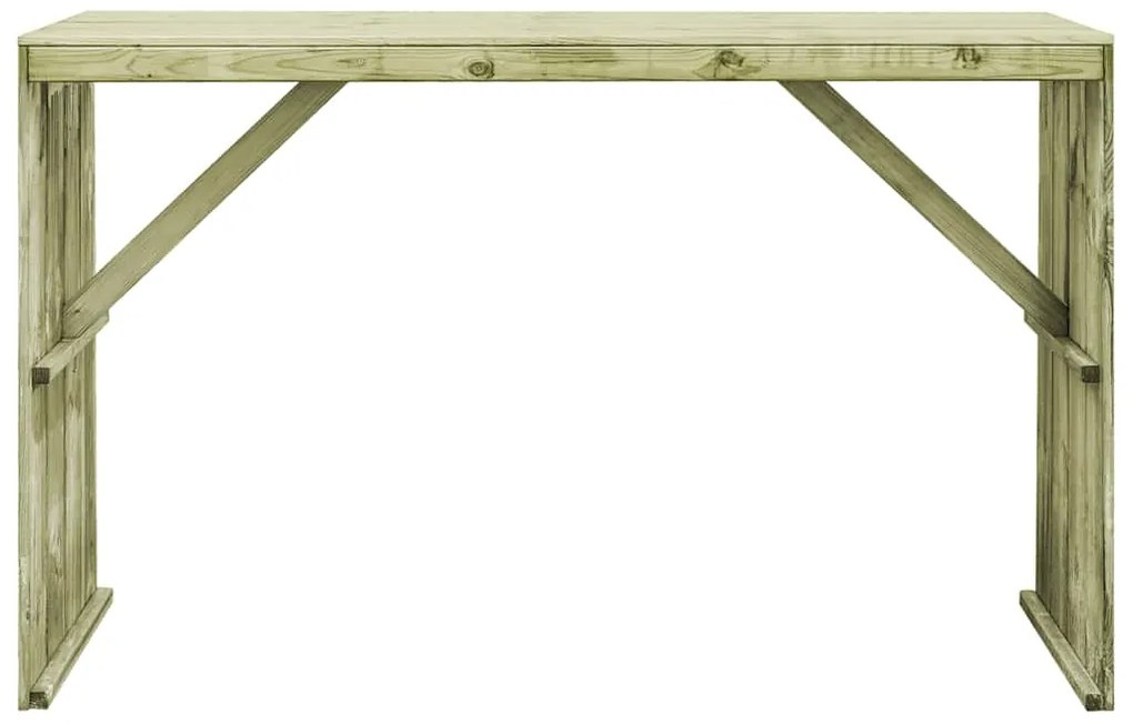 Mesa de bar 170x60x110 cm pinho impregnado