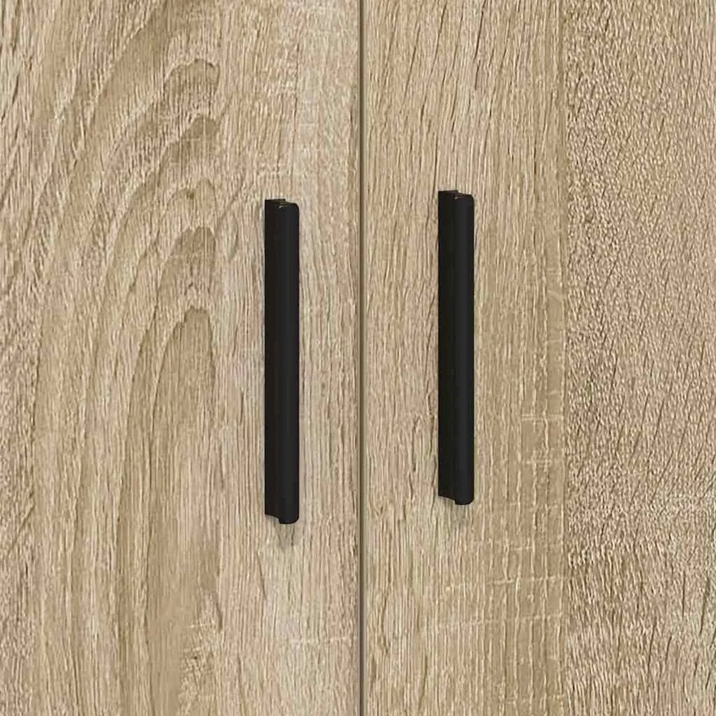 Armário de Armazenamento vidaXL Carvalho Sonoma 108x41x40 cm Feito de