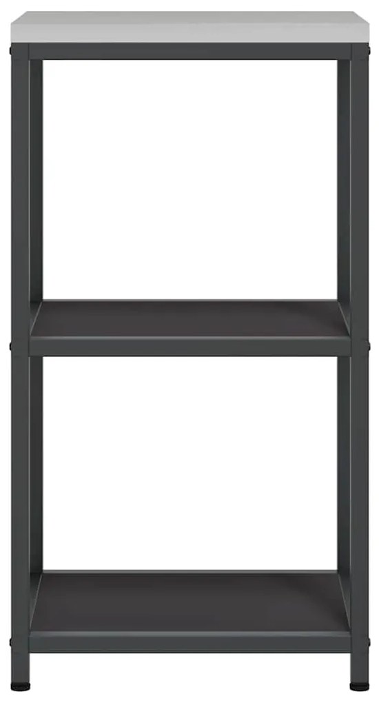Prateleira de Armazenamento de Cozinha Preto 60 x 50 x 92 cm