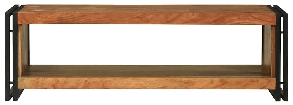 Mesa de Café 120x50x38 cm Madeira Sólida de Acácia