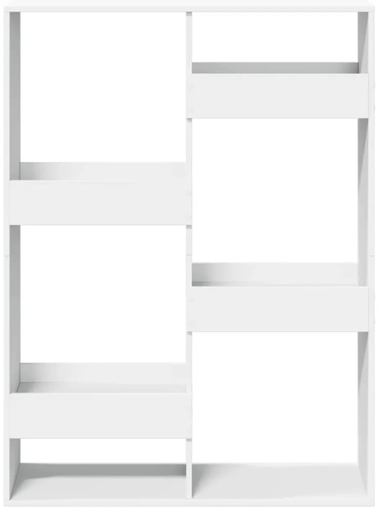 Estante 100x33x135 cm derivados de madeira branco