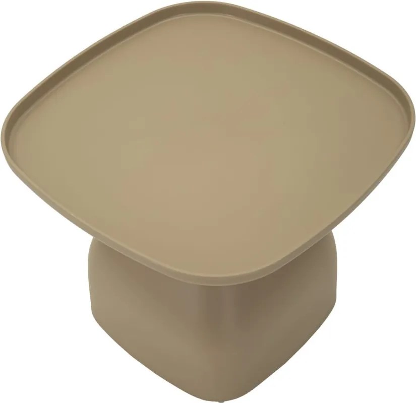 MESA DE APOIO CINZA 48X48X38 CM