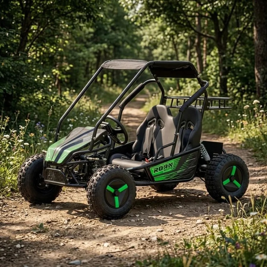 Buggy gasolina para crianças BUGGY 1500W ELÉCTRICO  2 Lugares Batería 60V 20Ah Verde