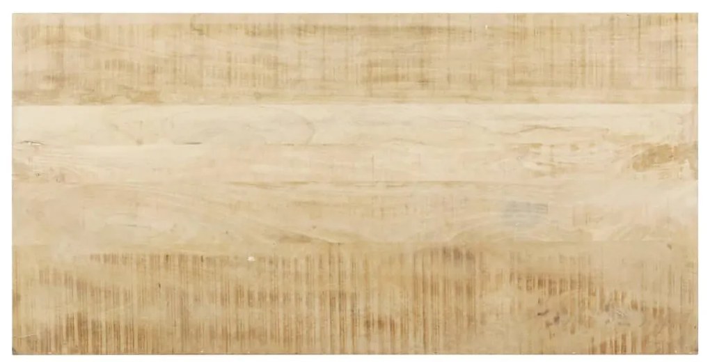Mesa de jantar 120x60x76 cm madeira de mangueira maciça