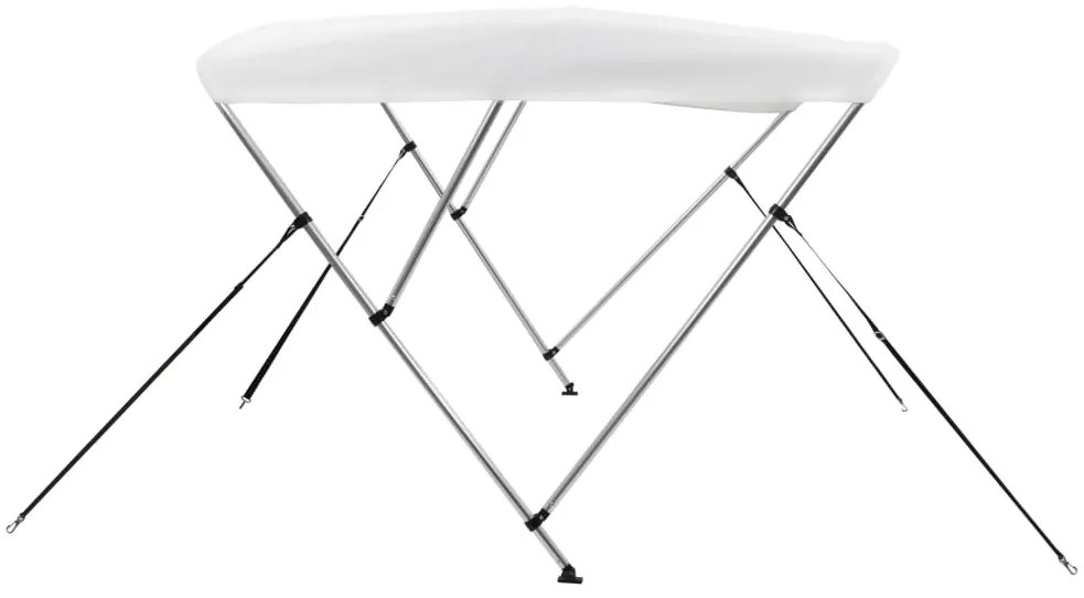 Toldo em 3 arcos Bimini 183x160x137 cm branco