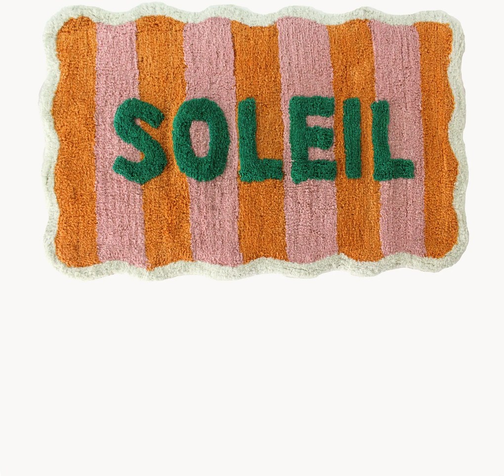 Tapete de banho em algodão Soleil