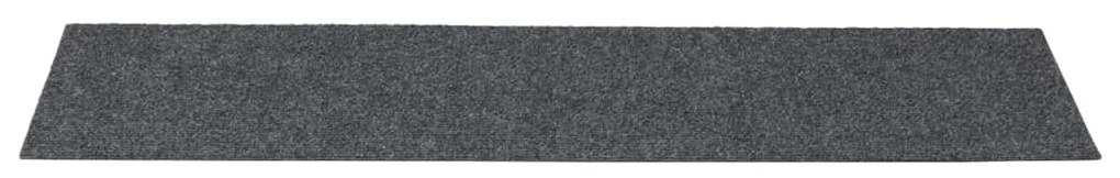 Tapetes de escada adesivos 30 pcs 76x20 cm retangular