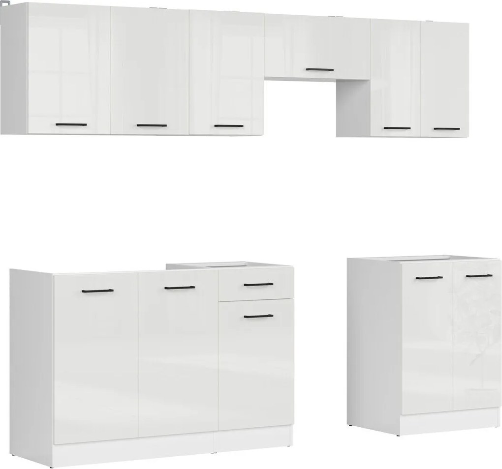 Conjunto de cozinha modular Line White 119