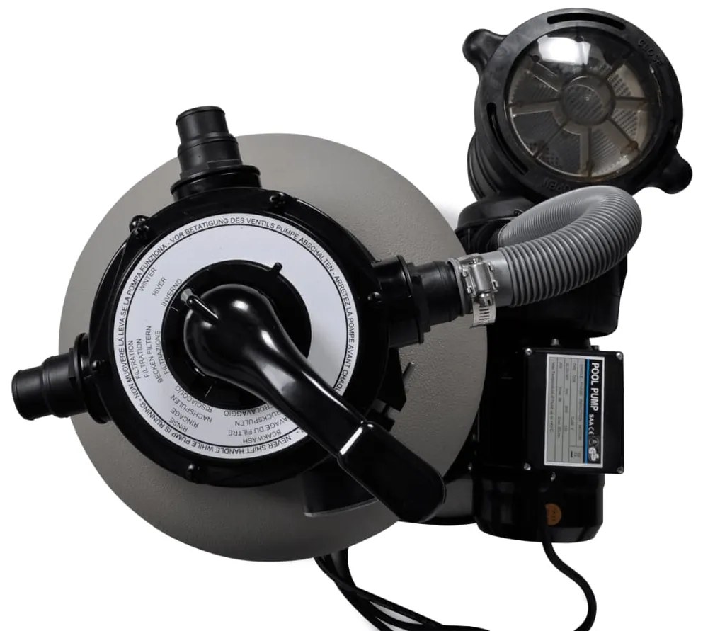 Bomba de filtro de areia 600 W 17000 l/h