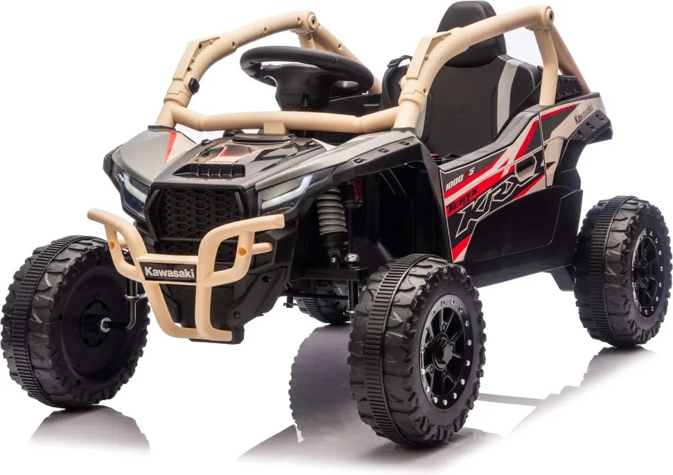 Buggy elétrico para Crianças Kawasaki 24V 4x4 TERYX KRX1000 Caqui