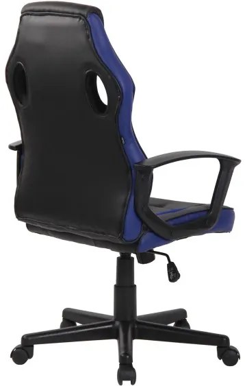 DUDECO - Cadeira Gaming Glendale Azul e Preto