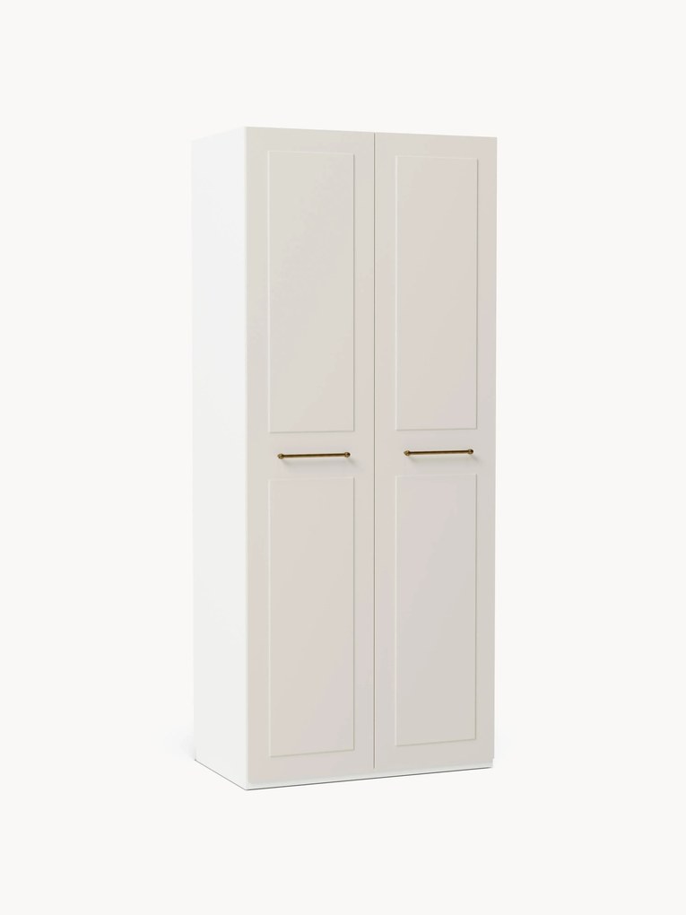 Roupeiro modular com portas articuladas Charlotte, L 100 cm, vários tamanhos