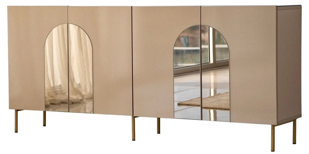 Console Rome – Bronze Gold – 180 cm x 80 cm x 40 cm