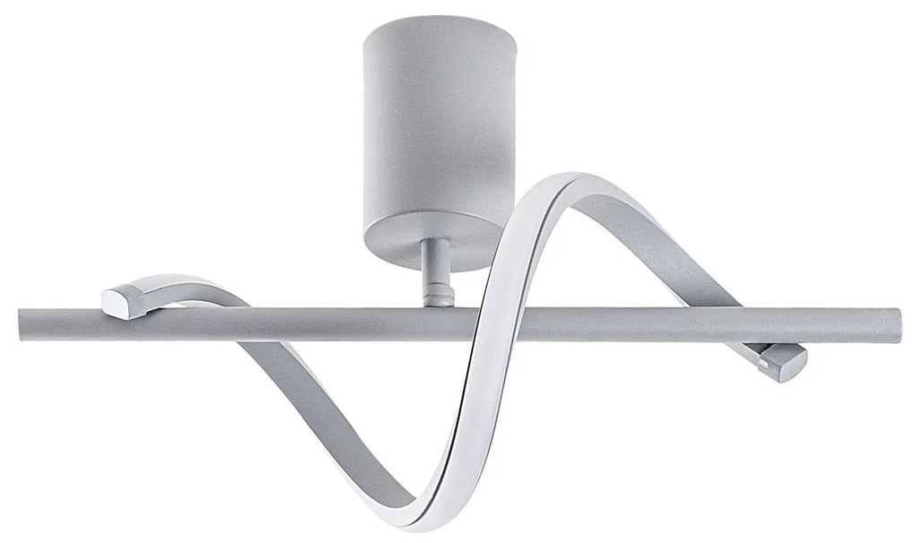 Candeeiro de Teto Likma – Cinzento – 41x16x25 cm