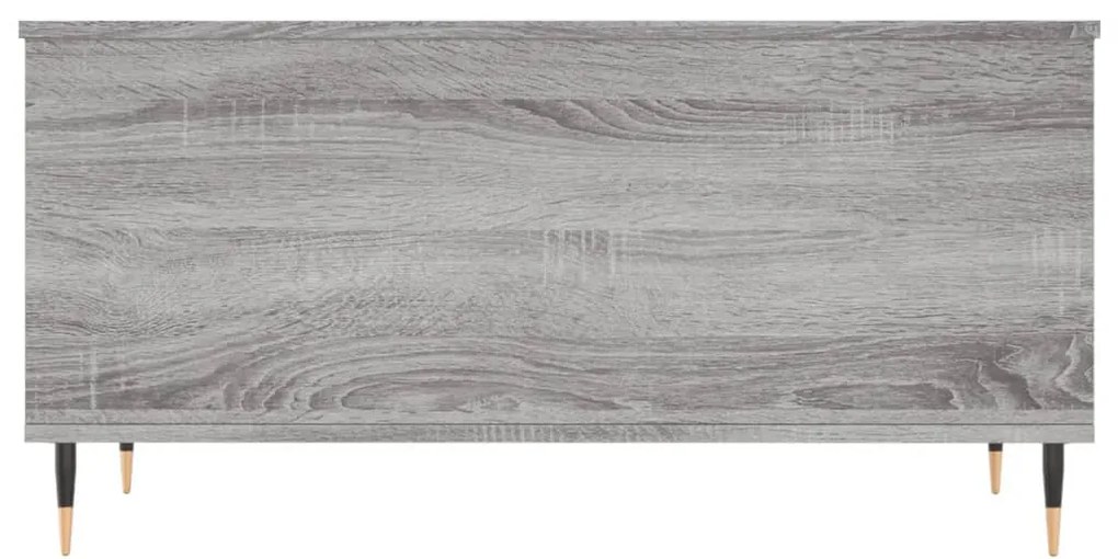 Mesa de centro 90x44,5x45 cm derivados de madeira cinza sonoma