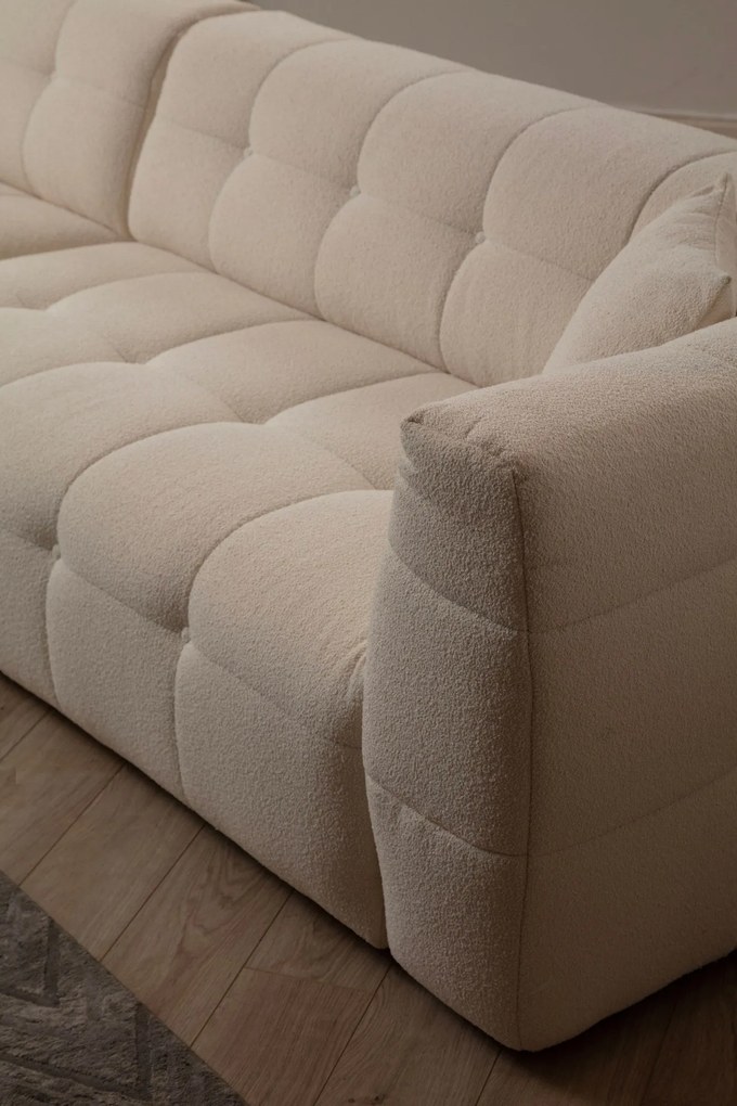 Sofá de Canto Cady – Bege – 300 x 150 cm